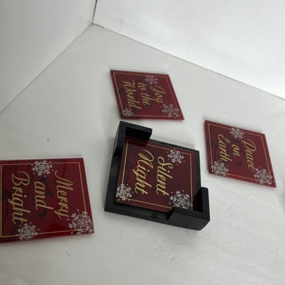 AMERICAN ATELIER SEASONAL COASTER SET - Picture 8 of 15